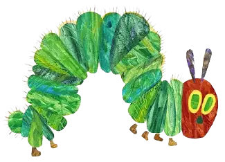 Caterpillar from the first draft