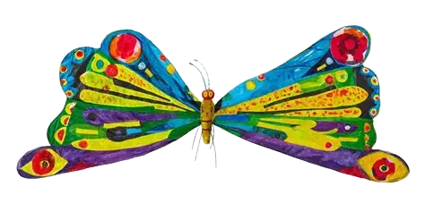 Butterfly opening its wings